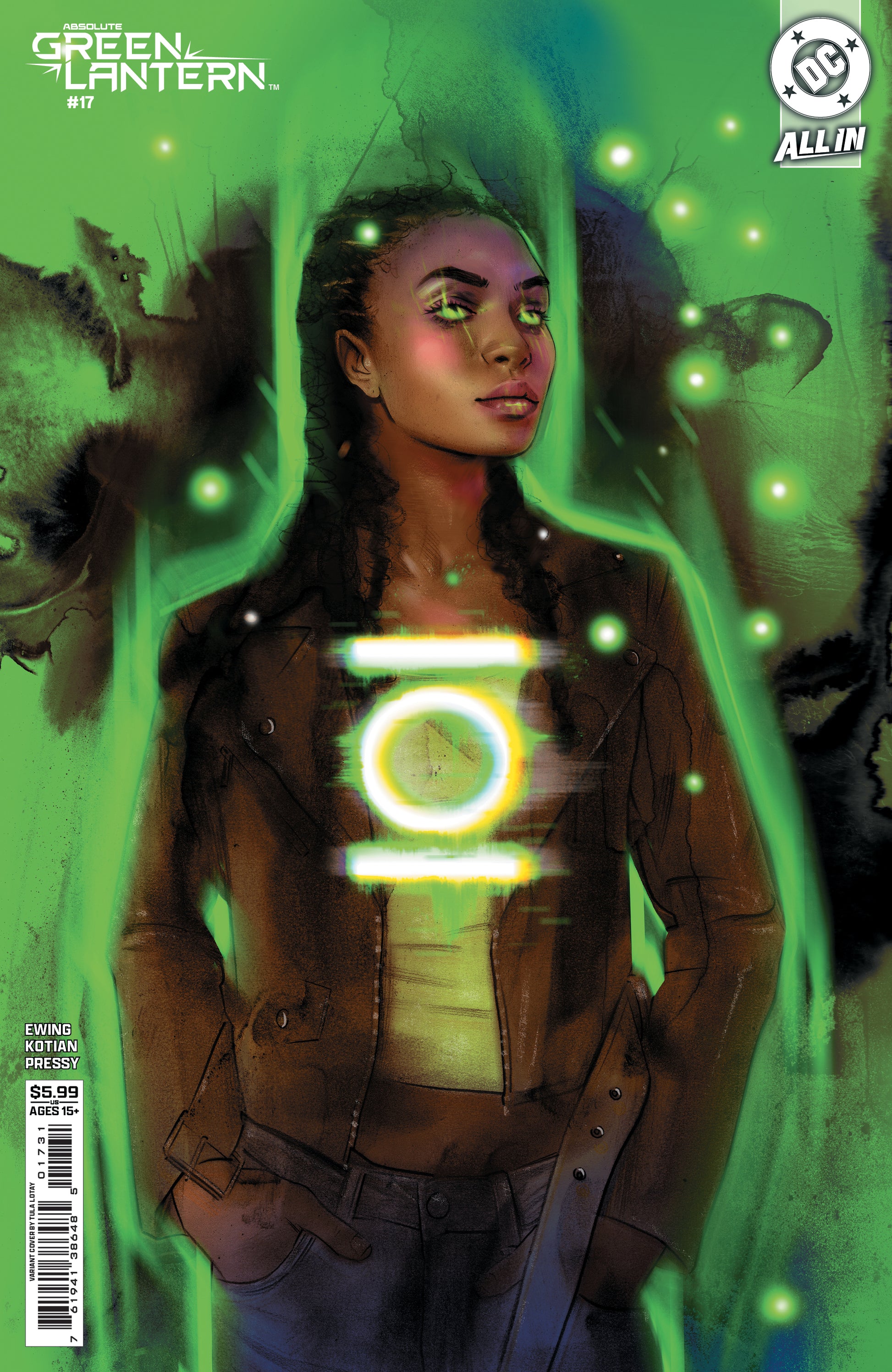 ABSOLUTE GREEN LANTERN #17 CVR C TULA LOTAY CARD STOCK VAR | DC COMICS | Comicbookeroo
