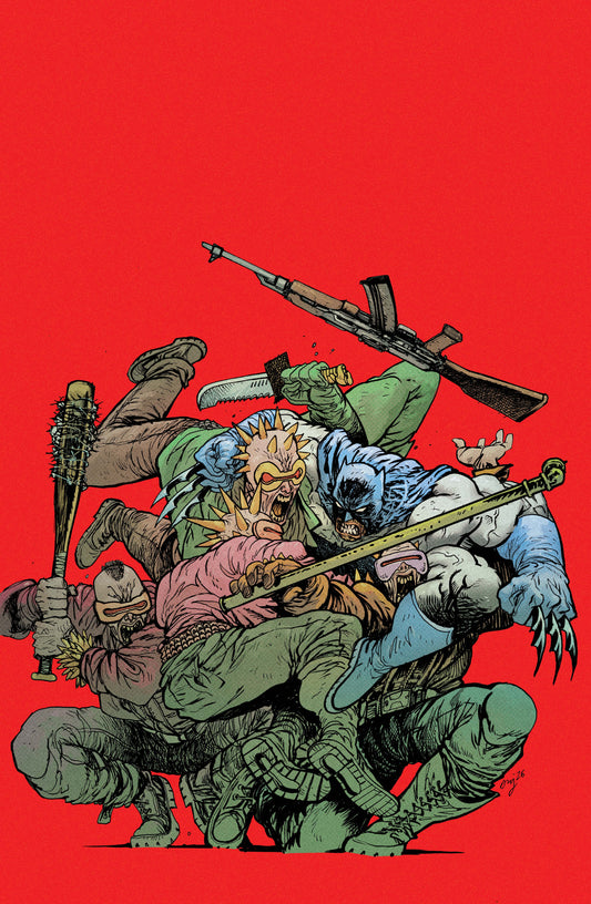 HARLEY QUINN #65 CVR E DANIEL WARREN JOHNSON DARK KNIGHT RETURNS 40TH ANNIVERSARY CARD STOCK VAR (26 Aug Release)