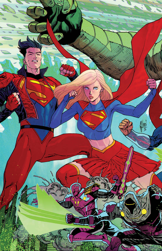 SUPERGIRL #16 CVR A GUILLEM MARCH CONNECTING (KINGDOM OF ZOD) (12 Aug Release)