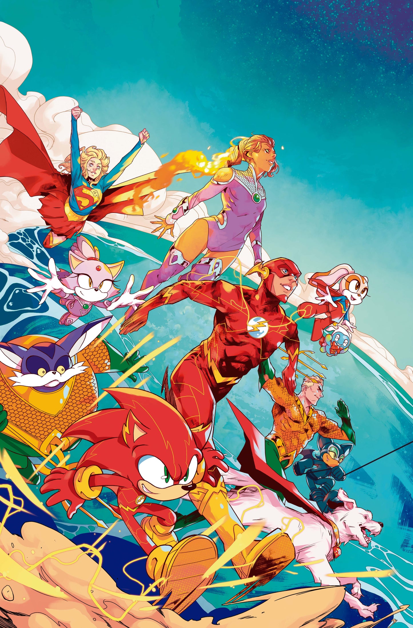 DC X SONIC THE HEDGEHOG METAL LEGION #4 (OF 5) CVR A PABLO M COLLAR (05 Aug Release)