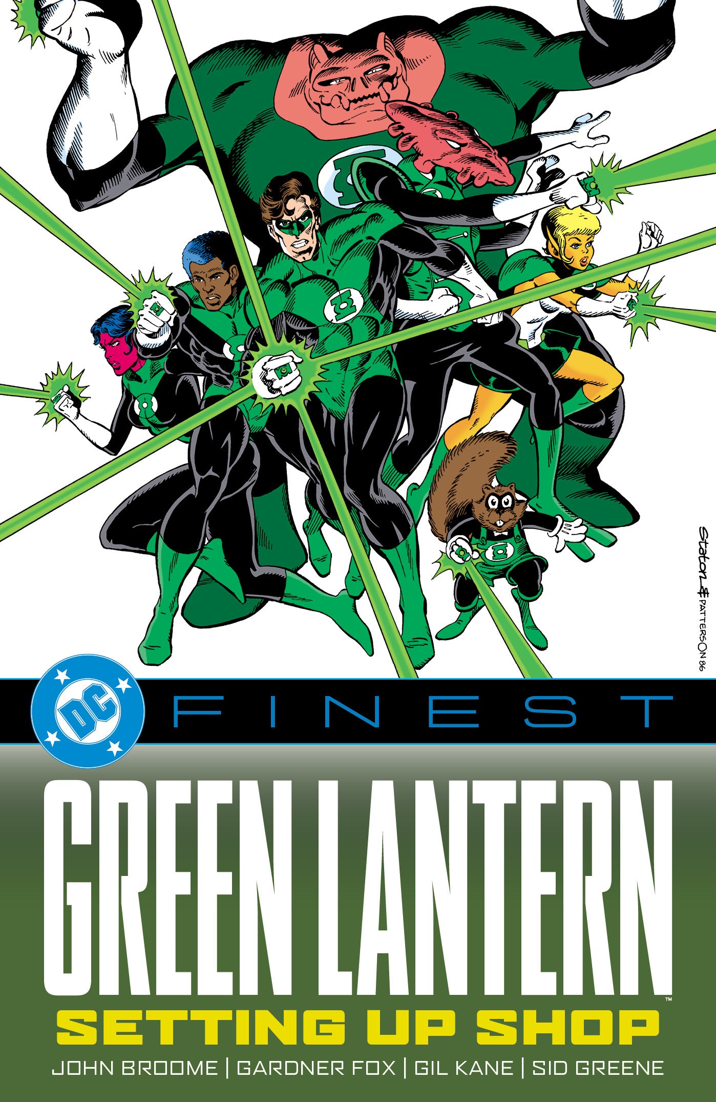 DC FINEST GREEN LANTERN SETTING UP SHOP TP (29 Sep Release)