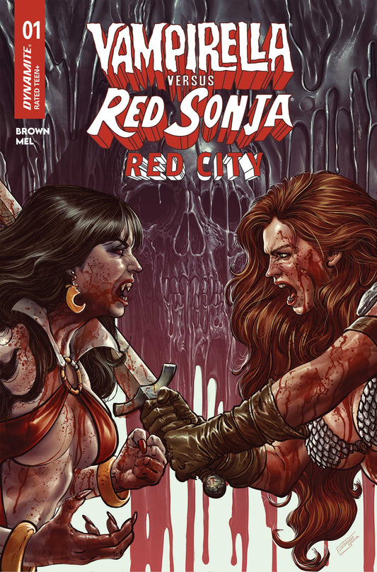VAMPIRELLA VS RED SONJA RED CITY #1 CVR B DIEGO YAPUR VAR (05 Aug Release)