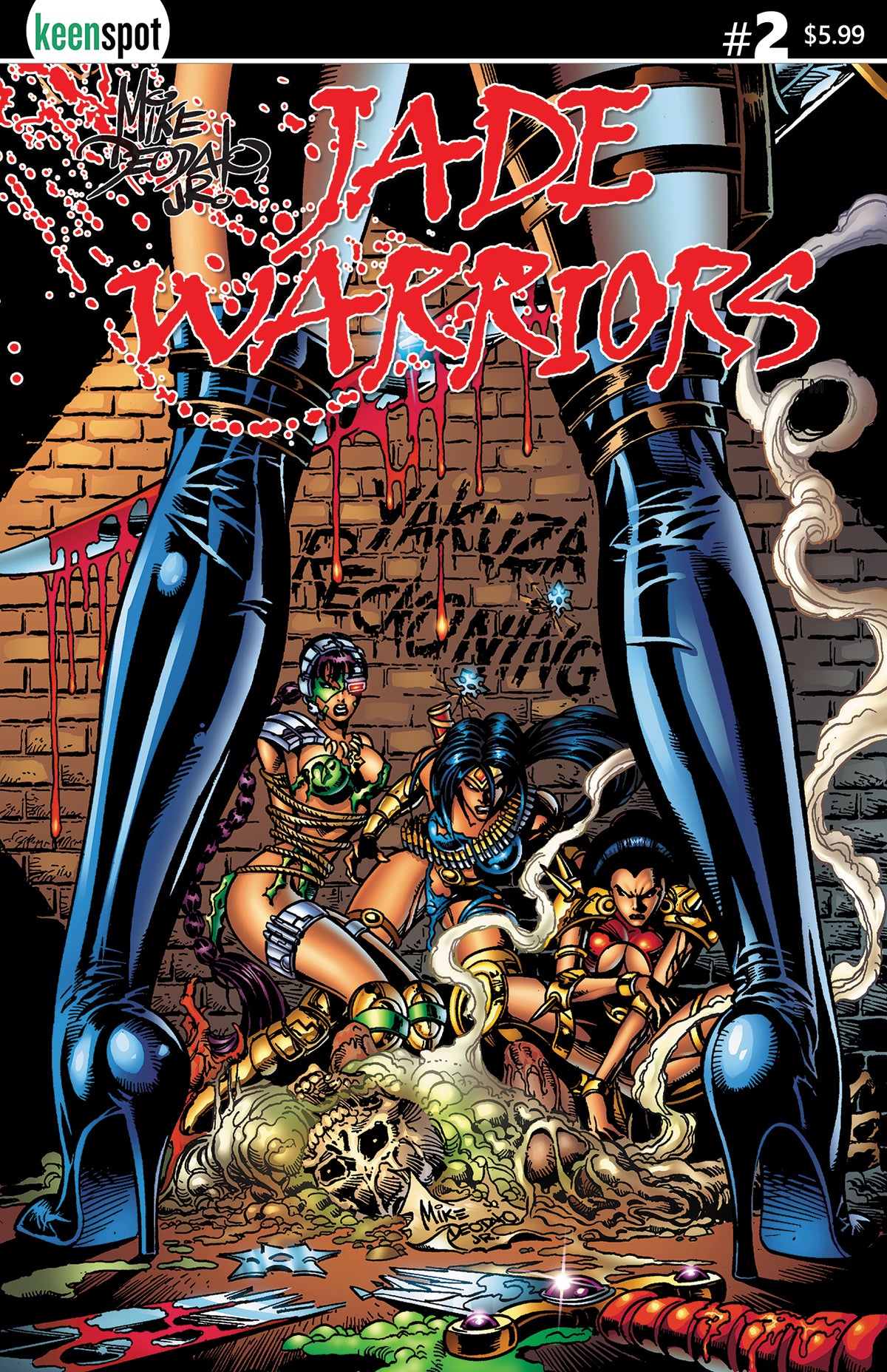 JADE WARRIORS #2 CVR A MIKE DEODATO YAKUZA RECKONING (12 Aug Release)