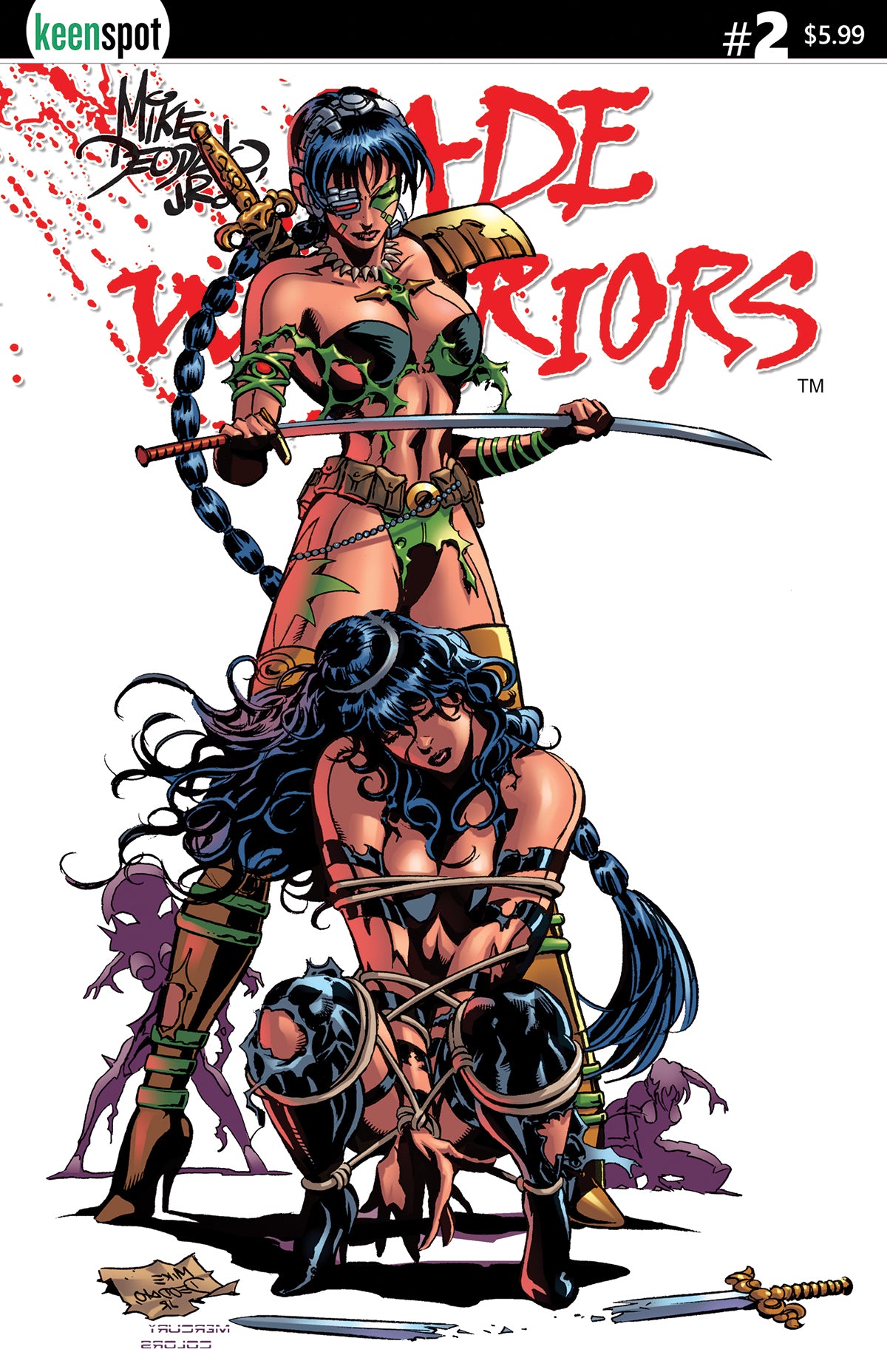 JADE WARRIORS #2 CVR C MIKE DEODATO ALL TIED UP VAR (12 Aug Release)