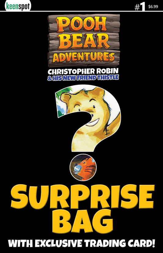 POOH BEAR ADVENTURES CHRISTOPHER ROBIN & HIS NEW FRIEND THISTLE #1 (ONE SHOT) CVR D SURPRISE COVER BAGGED WITH TRADING CARD VAR (26 Aug Release)