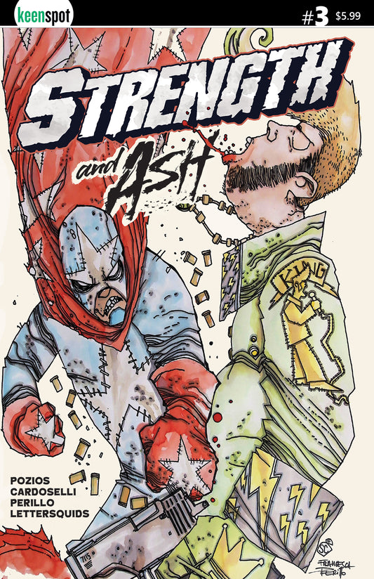STRENGTH & ASH #3 CVR A STEFANO CARDOSELLI & FRANCESCA PERILLO KING OF FIGHTERS (19 Aug Release)