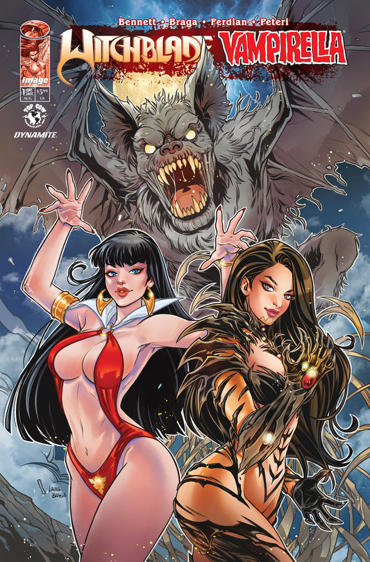 WITCHBLADE VAMPIRELLA #1 (ONE SHOT) CVR A LAURA BRAGA (26 Aug Release)