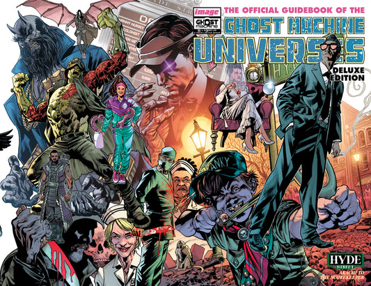 GHOST MACHINE THE OFFICIAL GUIDEBOOK #5 (OF 5) CVR B BRYAN HITCH & BRAD ANDERSON WRAPAROUND VAR (05 Aug Release)