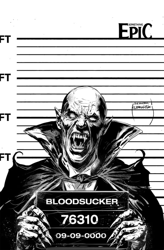 SOMETHING EPIC #14 CVR C SZYMON KUDRANSKI RAW ART VAR (19 Aug Release)