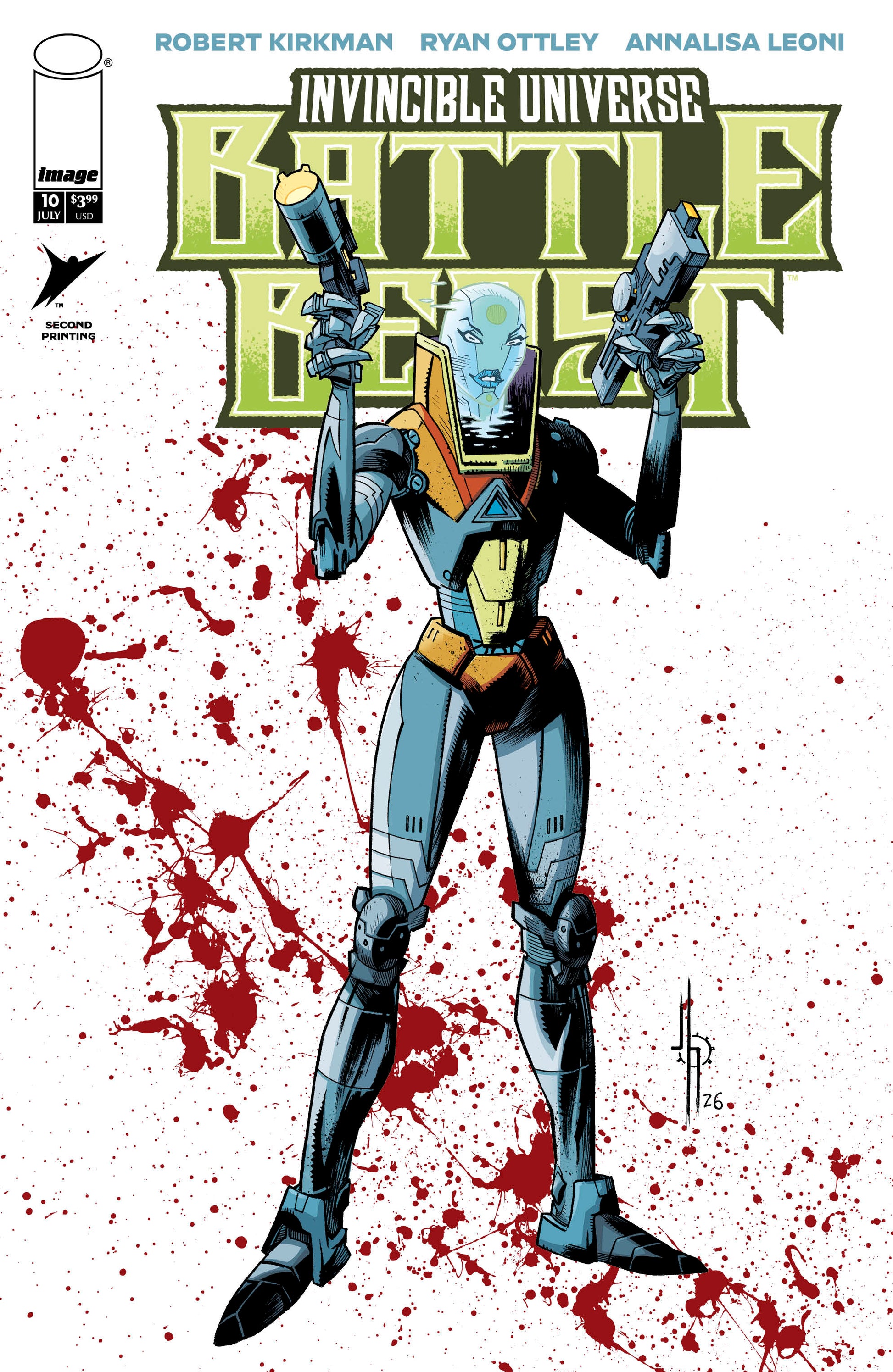 INVINCIBLE UNIVERSE BATTLE BEAST #10 2ND PTG