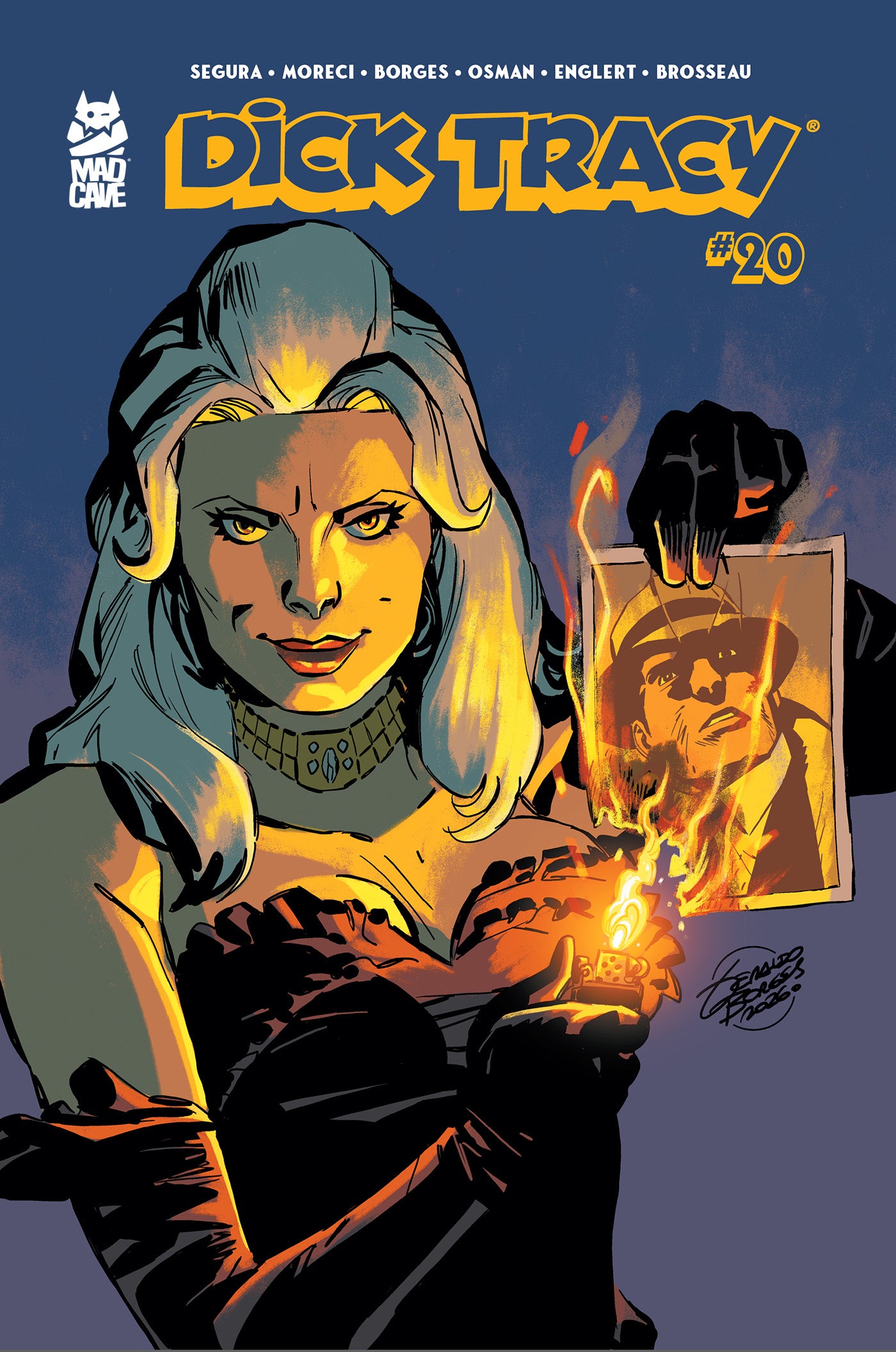DICK TRACY #20 CVR A GERALDO BORGES (26 Aug Release)