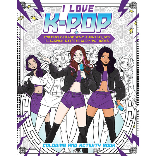 I LOVE K-POP TP COLORING AND ACTIVITY BOOK (05 Aug Release)