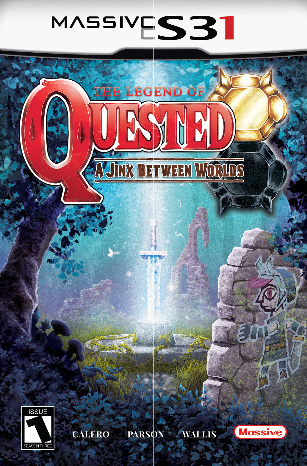 QUESTED #1 (OF 3) CVR C TREVOR RICHARDSON VIDEO GAME HOMAGE VAR (26 Aug Release)