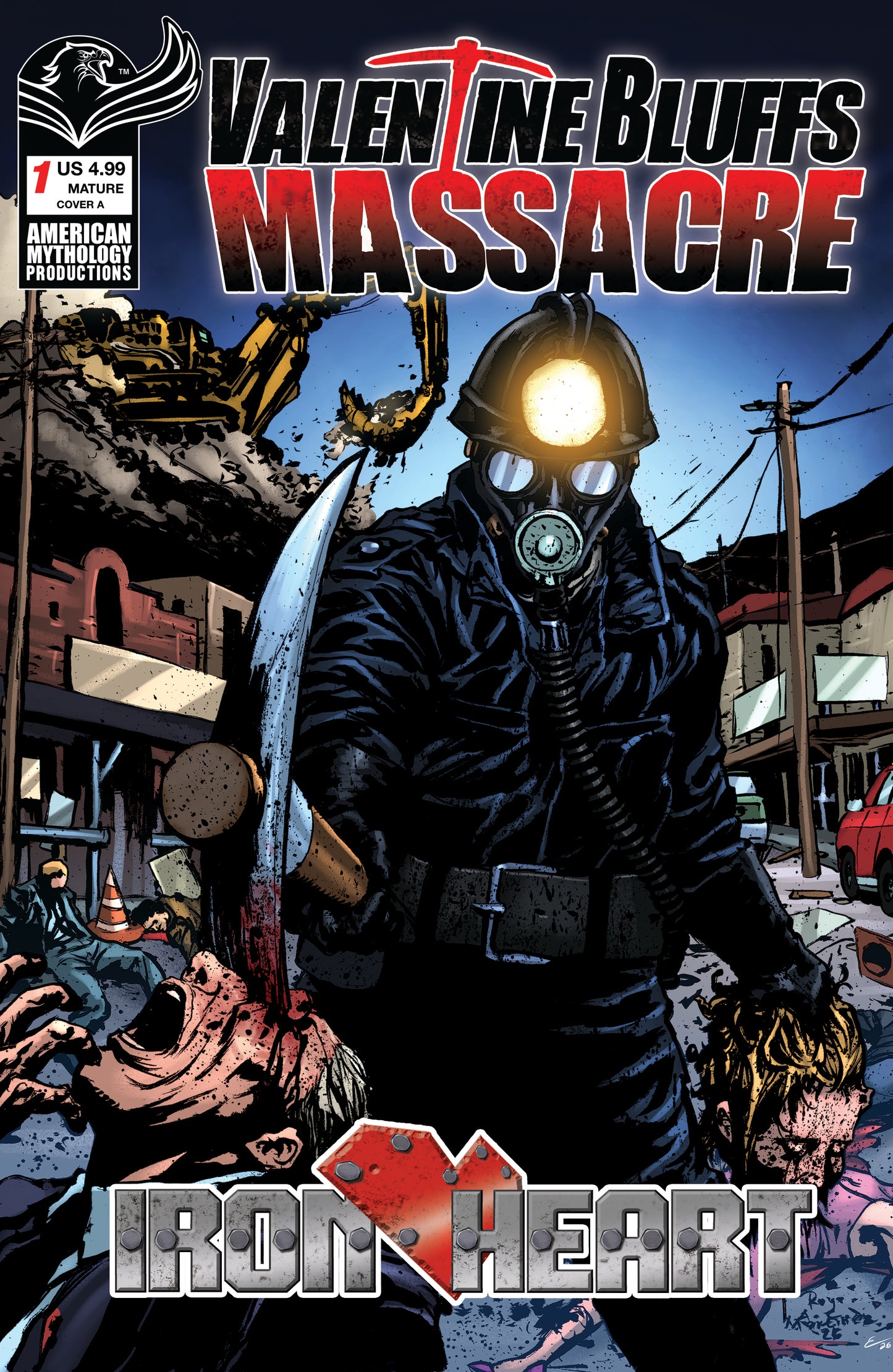 VALENTINE BLUFFS MASSACRE IRON HEART #1 (OF 2) CVR A ROY ALLAN MARTINEZ (MR) (26 Aug Release)
