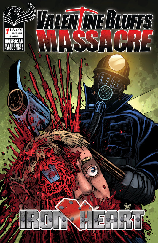 VALENTINE BLUFFS MASSACRE IRON HEART #1 (OF 2) CVR B BUZ HASSON VAR (MR) (26 Aug Release)