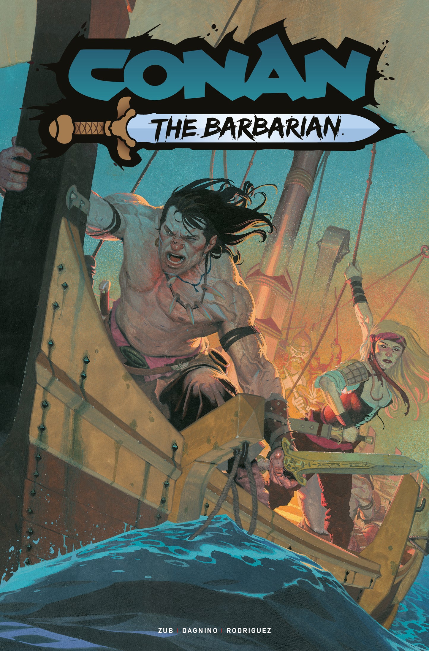 CONAN THE BARBARIAN #34 CVR A ESAD RIBIC (MR) (26 Aug Release)