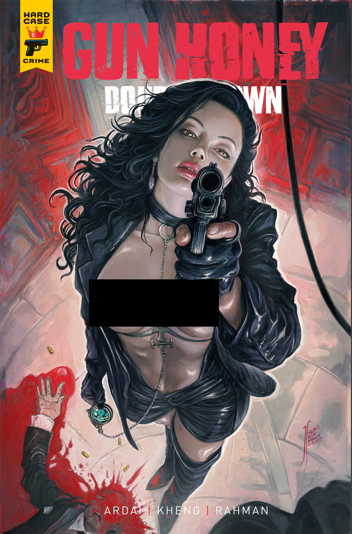 GUN HONEY DOUBLES DOWN #3 (OF 4) CVR J TEHANI FARR NUDE BAGGED VAR (MR) (19 Aug Release)