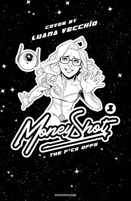 MONEY SHOT THE F* OFFS #1 (OF 5) CVR H LUANA VECCHIO NSFW BLACK BAG VAR (MR) (05 Aug Release)