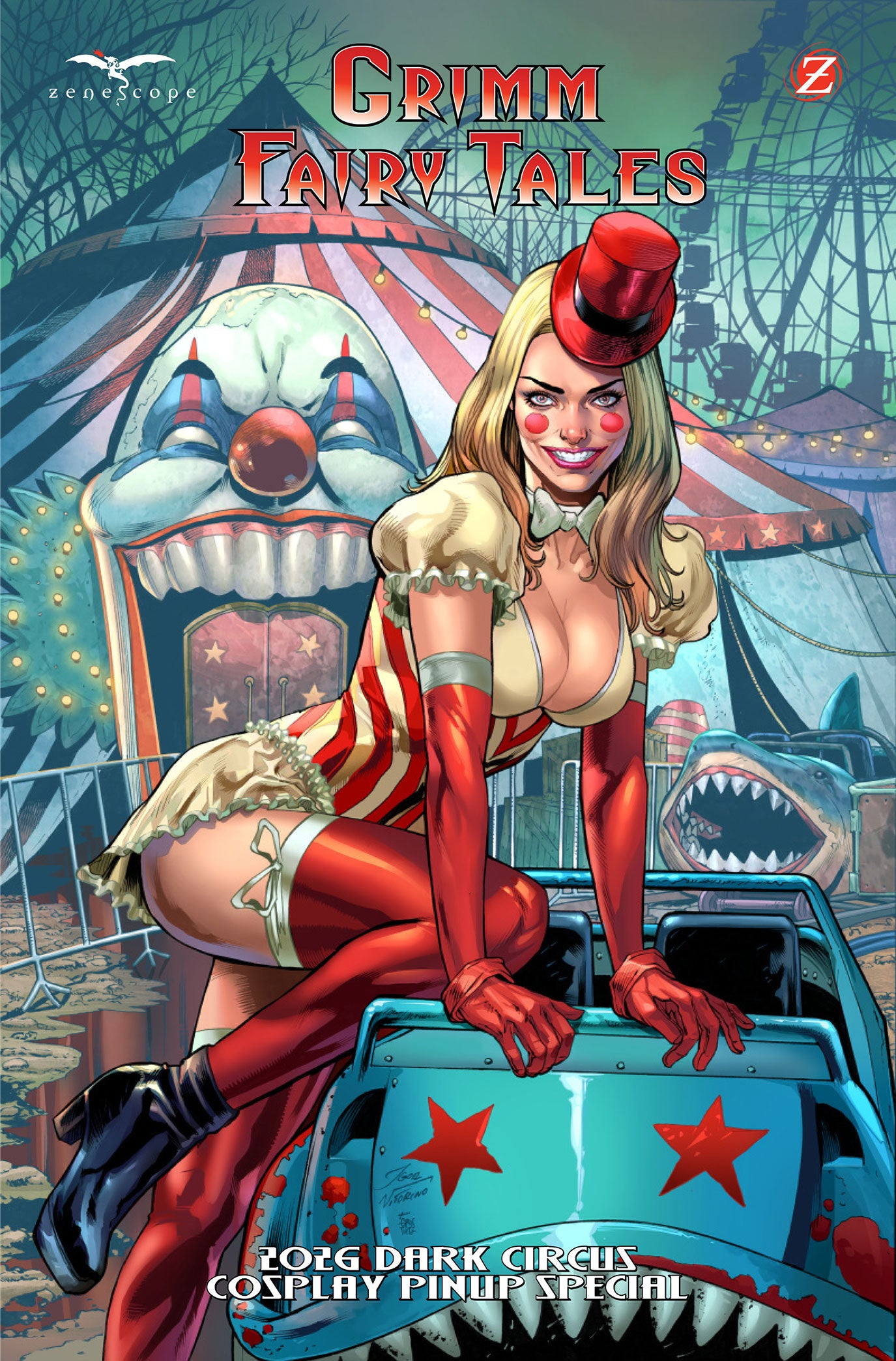GRIMM FAIRY TALES 2026 DARK CIRCUS COSPLAY PINUP SPECIAL