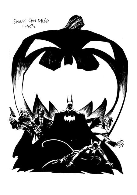 BATMAN DAY 2024 - BATMAN THE LONG HALLOWEEN DELUXE EDITION HC VARIANT DUST JACKET (Backorder, Allow 3-4 Weeks)