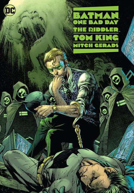 BATMAN DAY 2024 - BATMAN ONE BAD DAY THE RIDDLER HC VARIANT DUST JACKET (MR) (Backorder, Allow 4-5 Weeks)