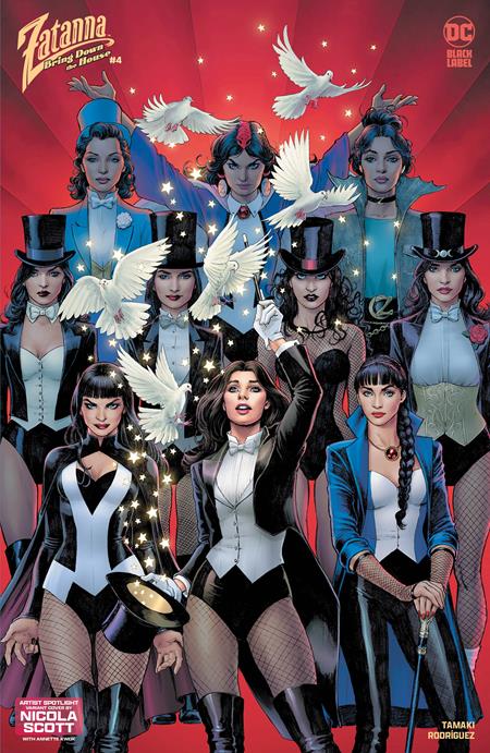 ZATANNA BRING DOWN THE HOUSE #4 (OF 5) CVR D NICOLA SCOTT ARTIST SPOTLIGHT VAR (MR) (25 Sep Release)