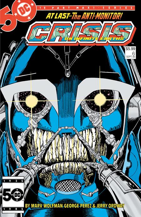 CRISIS ON INFINITE EARTHS #6 FACSIMILE EDITION CVR B GEORGE PEREZ FOIL VAR (Backorder, Allow 4-5 Weeks) | DC COMICS | Comicbookeroo