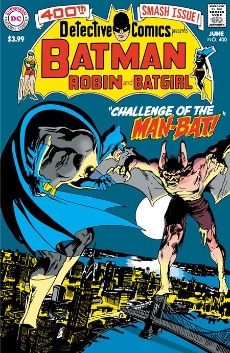 DETECTIVE COMICS #400 FACSIMILE EDITION CVR A NEAL ADAMS (Backorder, Allow 4-5 Weeks) | DC COMICS | Comicbookeroo