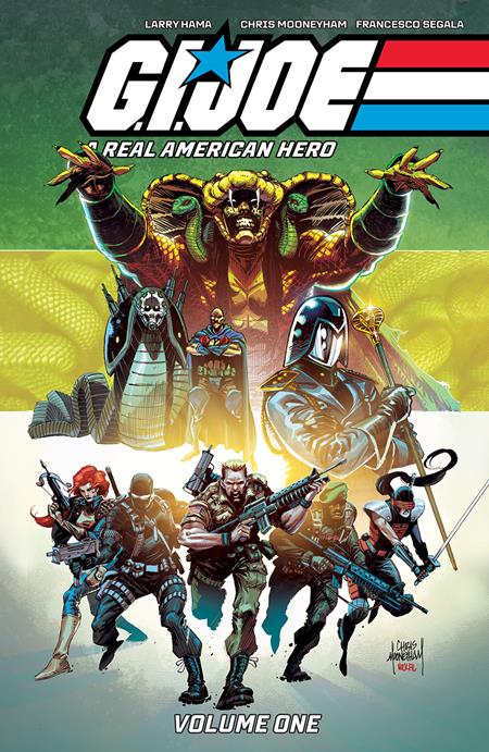 GI JOE A REAL AMERICAN HERO TP VOL 01 DIRECT MARKET EXCLUSIVE CHRIS MOONEYHAM CVR (Backorder, Allow 3-4 Weeks) - Comicbookeroo