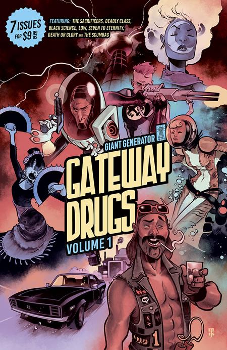 GIANT GENERATOR FIRST ISSUE SAMPLER TP VOL 01 GATEWAY DRUGS (MR) (Backorder, Allow 4-5 Weeks)