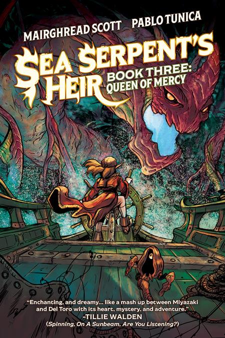 SEA SERPENTS HEIR GN BOOK 03 QUEEN OF MERCY (Backorder, Allow 4-5 Weeks)