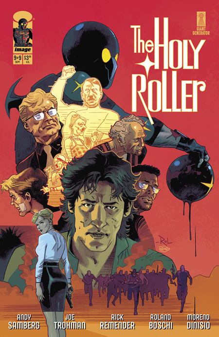 HOLY ROLLER #9 (OF 9) CVR A ROLAND BOSCHI & MORENO DINISIO (12 Feb Release)