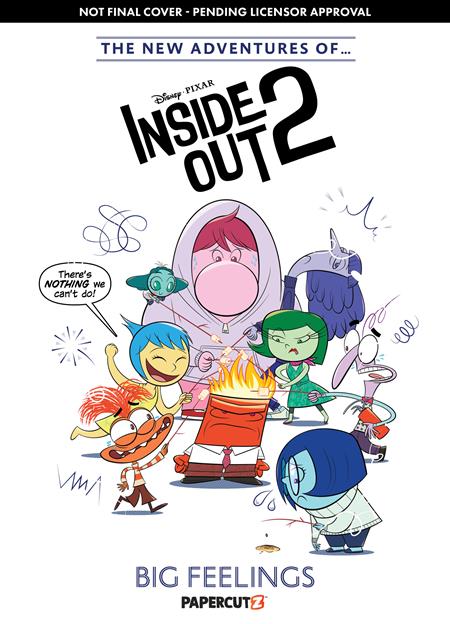NEW ADVENTURES OF DISNEY & PIXAR INSIDE OUT 2 TP VOL 1 BIG FEELINGS (Backorder, Allow 4-5 Weeks)
