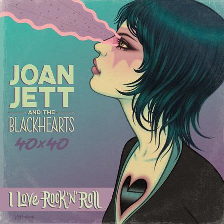 JOAN JETT & THE BLACKHEARTS 40X40 BAD REPUTATION / I LOVE ROCK-N-ROLL HC (Backorder, Allow 3-4 Weeks) - Comicbookeroo