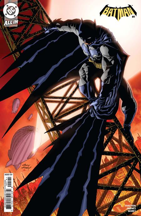 BATMAN #1 CVR L INC 1:25 ANDY KUBERT CARD STOCK VAR