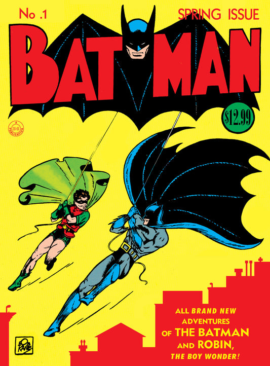 BATMAN (1940) #1 FACSIMILE EDITION CVR B BOB KANE FOIL VAR (Backorder, Allow 4-5 Weeks) | DC COMICS | Comicbookeroo