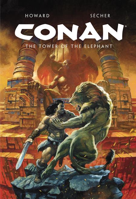CONAN ILLUSTRATED THE TOWER OF THE ELEPHANT HC (MR) (Backorder, Allow 4-5 Weeks)