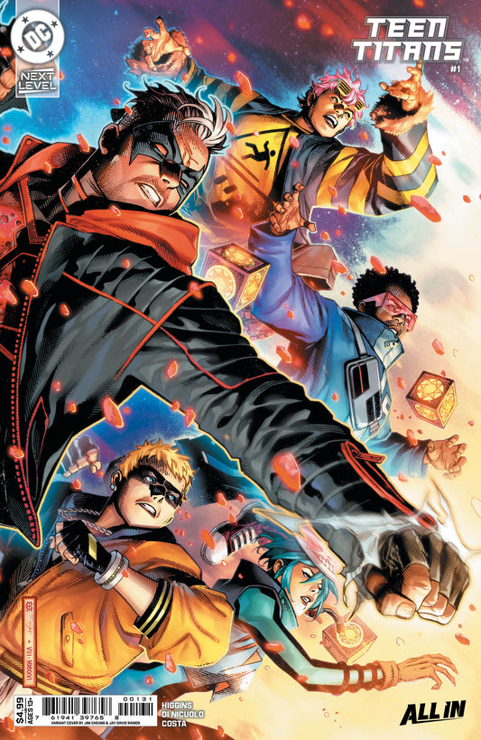 TEEN TITANS #1 CVR C JIM CHEUNG CARD STOCK VAR | DC COMICS | Comicbookeroo