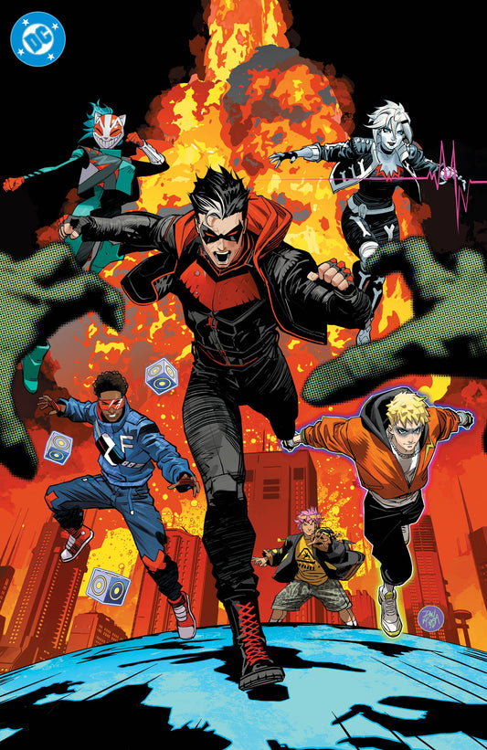 TEEN TITANS #1 CVR F DAN MORA FOIL VAR | DC COMICS | Comicbookeroo