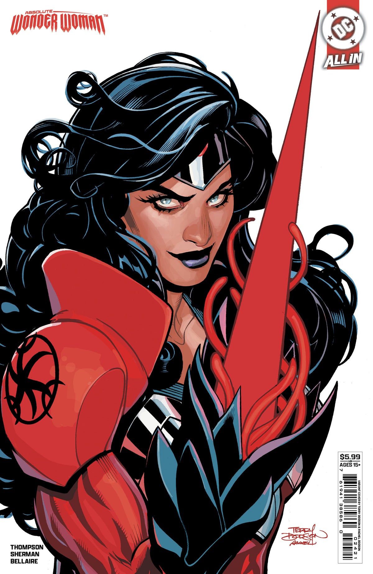 ABSOLUTE WONDER WOMAN #24 CVR B TERRY DODSON CARD STOCK VAR | DC COMICS | Comicbookeroo