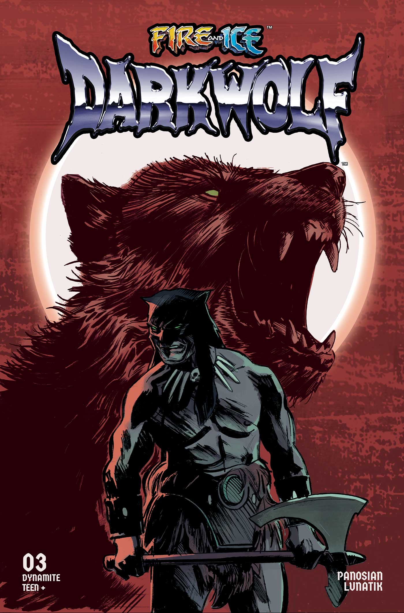 FIRE AND ICE DARKWOLF #3 CVR L FERNANDO PROIETTI VAR