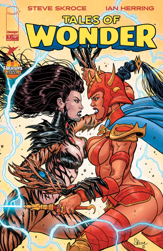 TALES OF WONDER #1 (OF 5) CVR H STEVE SKROCE & NEERAJ MENON WITCHBLADE TEAM UP VAR | IMAGE COMICS | Comicbookeroo