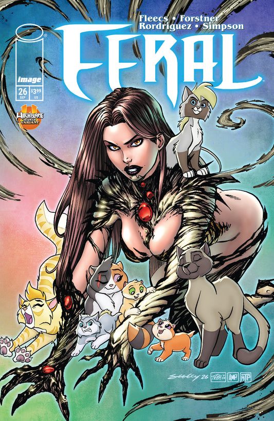 FERAL #26 CVR D TRISH FORSTNER & TIM SEELEY WITCHBLADE TEAM UP VAR | IMAGE COMICS | Comicbookeroo