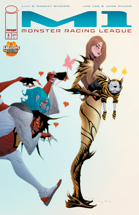 M1 MONSTER RACING LEAGUE #4 CVR B JAE LEE WITCHBLADE TEAM UP VAR | IMAGE COMICS | Comicbookeroo