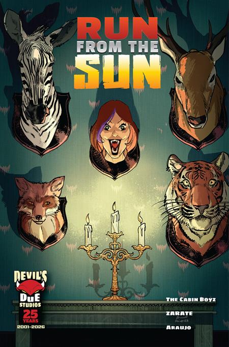 RUN FROM THE SUN #1 CVR B BRUNO OLIVEIRA VAR