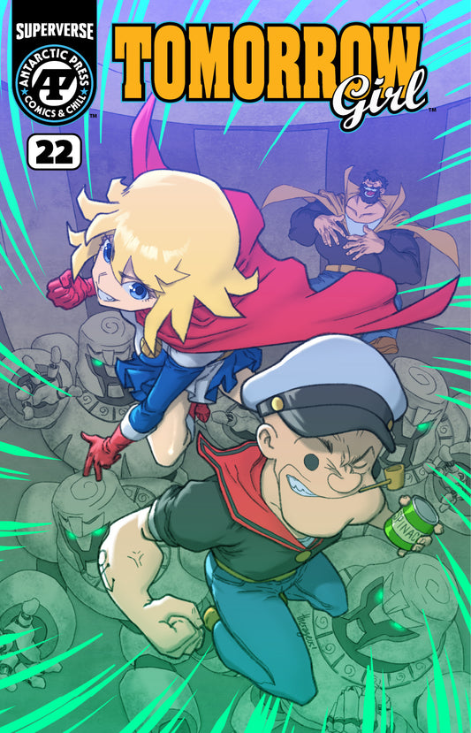 TOMORROW GIRL #22 CVR C DANIEL CORONADO VAR | MASSIVE PUBLISHING | Comicbookeroo