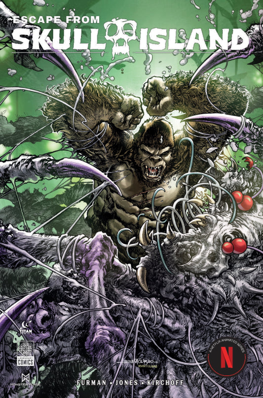 ESCAPE FROM SKULL ISLAND TP DIRECT MARKET EDITION HARVEY TOLIBAO CVR