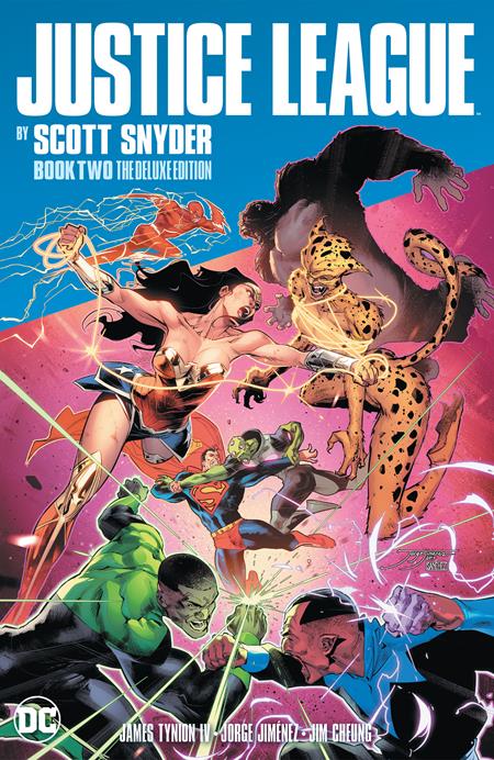 JUSTICE LEAGUE BY SCOTT SNYDER DLX ED HC BOOK 02 (Backorder, Allow 4-5 Weeks)