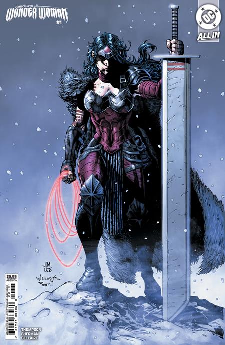 ABSOLUTE WONDER WOMAN #1 CVR C JIM LEE CARD STOCK VAR (23 Oct Release)