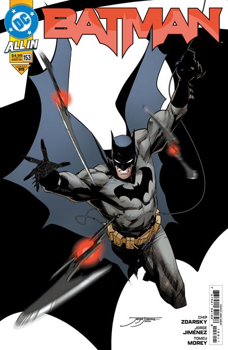 BATMAN #153 CVR A JORGE JIMENEZ (02 Oct Release)